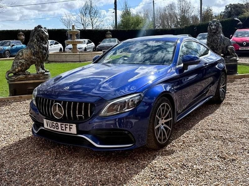 Used Mercedes C63 AMG AMG 2019 Blue Coupe