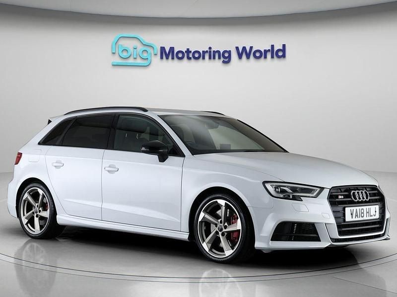 White Used 2018 Audi S3 Sportback Black Edition Hatchback | £21,000 (Good price) - Image 1/4