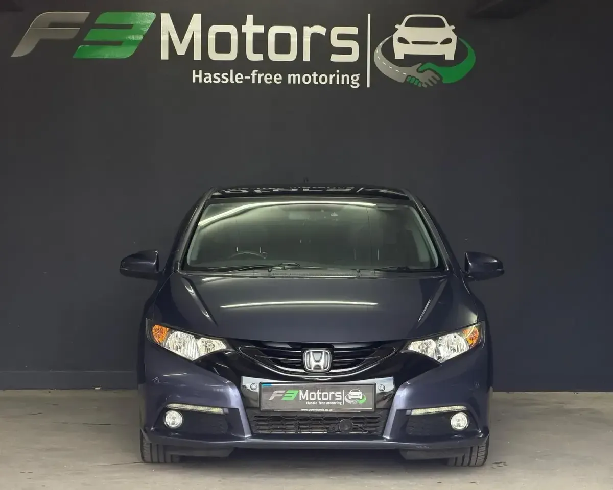 Used Honda Civic SR 142 HP (104 kW) 2014 Blue Hatchback