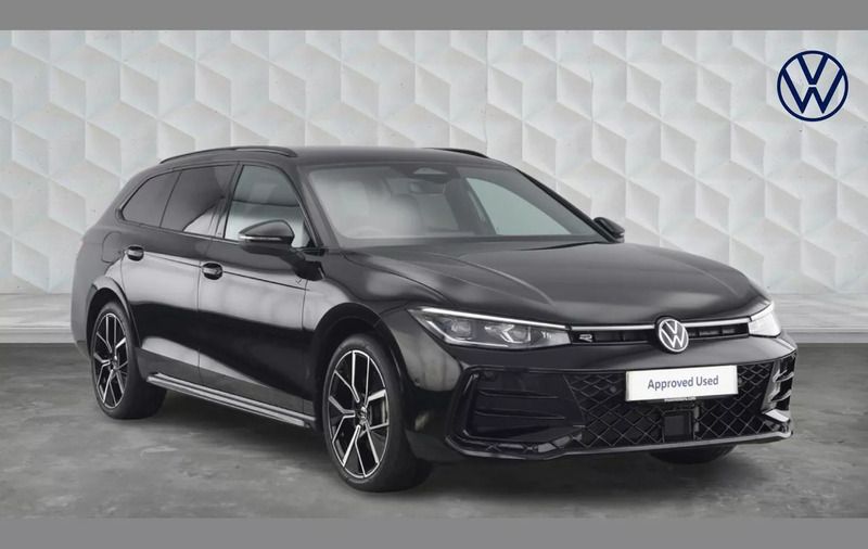 Black Used 2024 VW Passat R-line Estate | £44,000 - Image 1/4