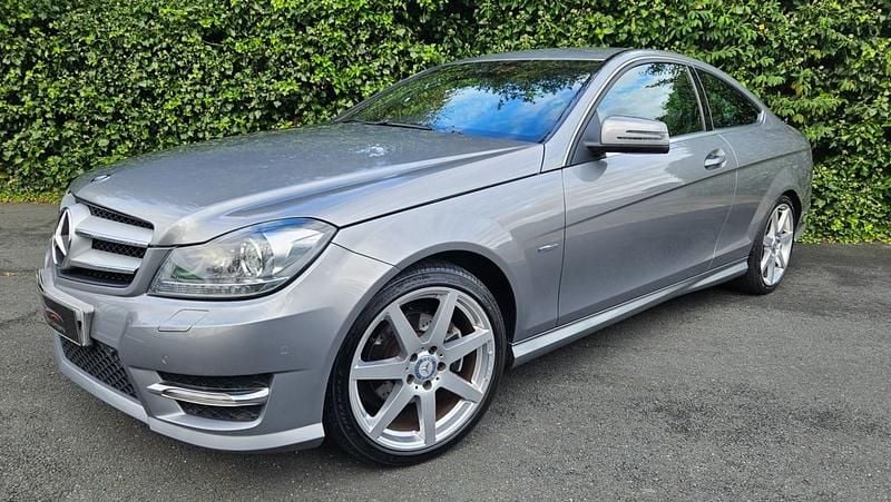 Silver Used 2011 Mercedes C180 Sport Edition Coupe | £7,590 (A bit pricey) - Image 1/4