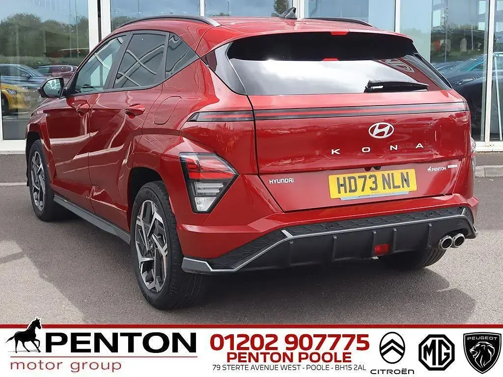 Used Hyundai Kona N Line 141 HP (103 kW) 2023 Red SUV