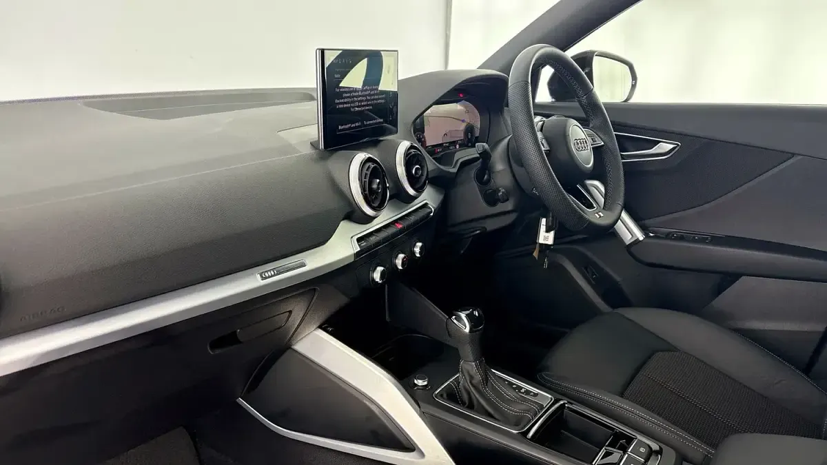 Used Audi Q2 S-Line 150 HP (110 kW) 2025 Mythos black SUV
