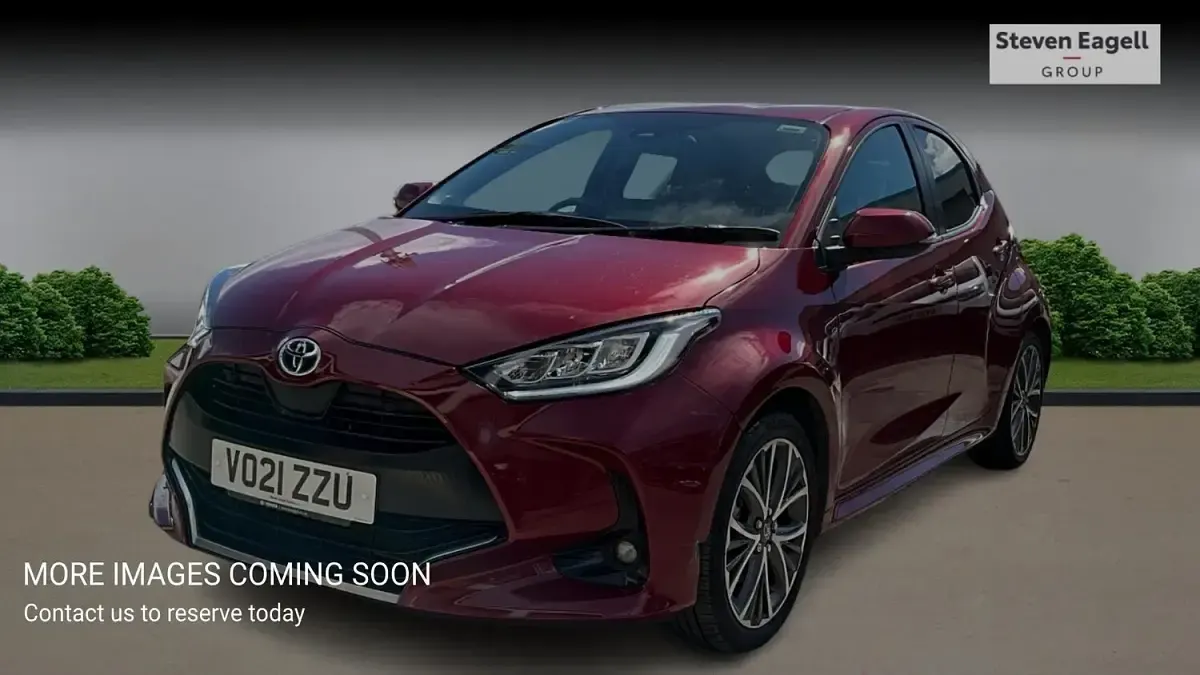Used Toyota Yaris 116 HP (85 kW) 2021 Red Hatchback