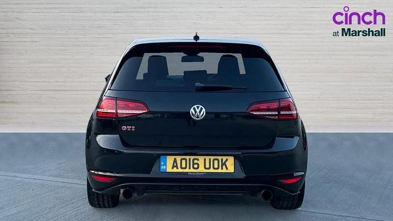 Used VW Golf VII GTI 230 HP (169 kW) 2016 Black Hatchback