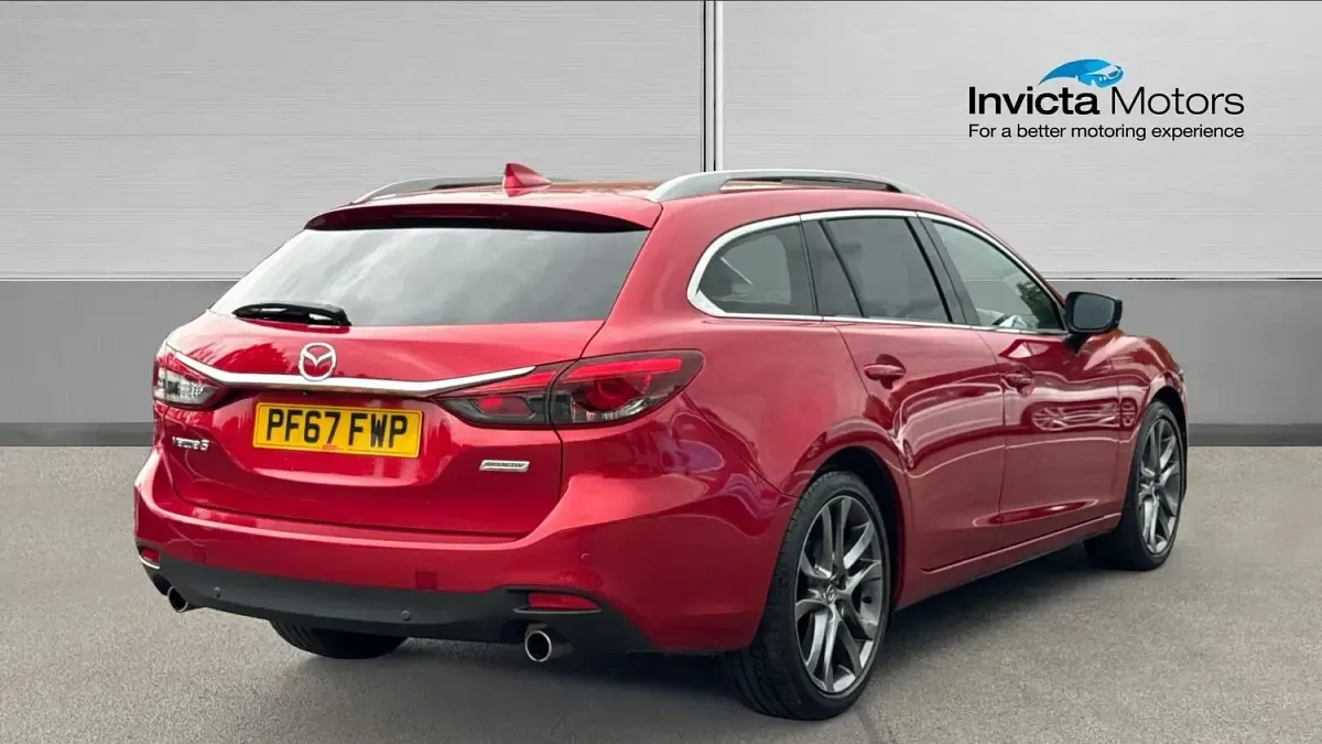 Used Mazda 6 Inclusive 150 HP (110 kW) 2018 Red Estate
