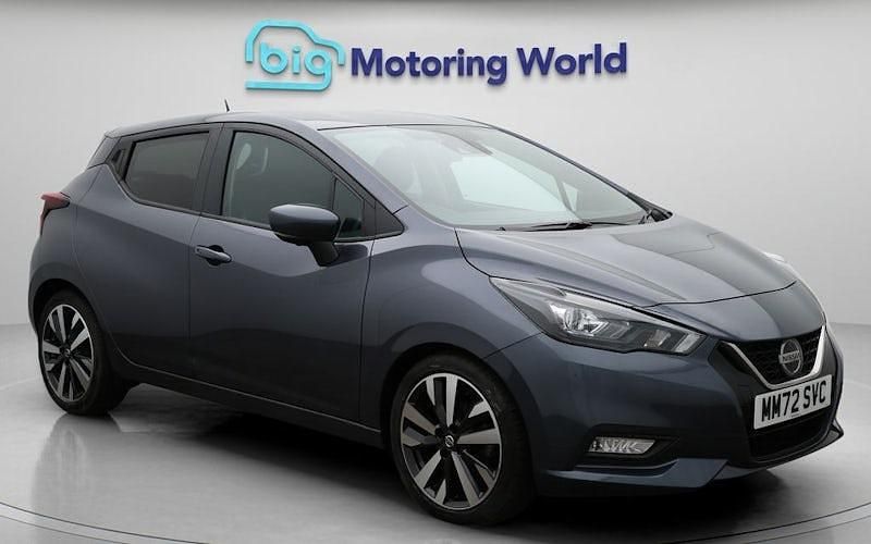 Grey Used 2022 Nissan Micra S Hatchback | £14,600 (Expensive) - Image 1/4