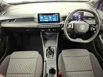 New MG MG3 SE 115 HP (84 kW) 2025 Monument silver Hatchback