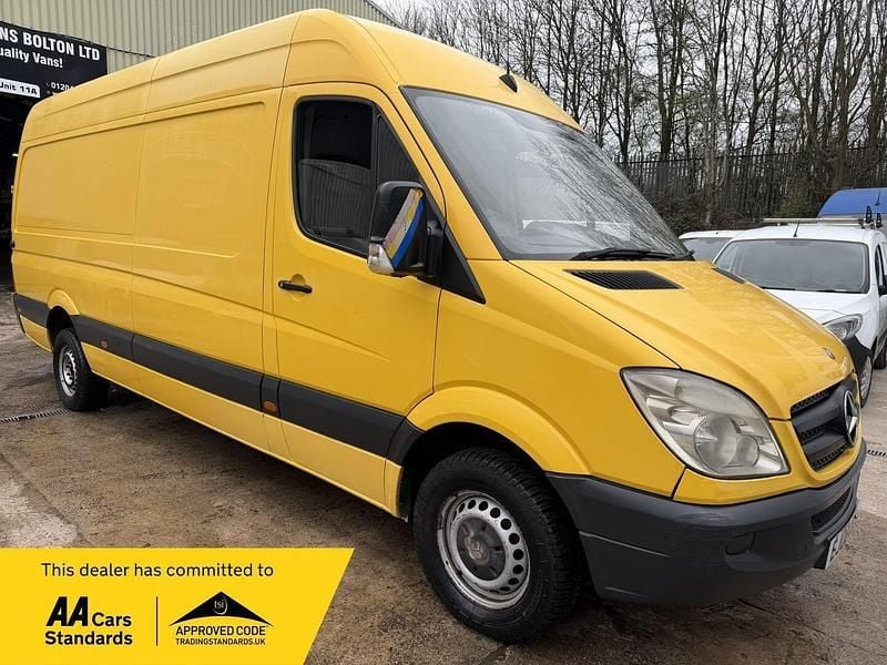 Used Mercedes Sprinter 2008 Yellow Van