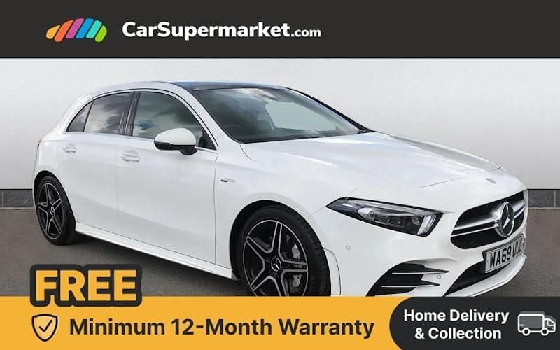 Used 2022 Mercedes A35 AMG Premium Plus Hatchback | £25,197 (Super price) - Image 1/4