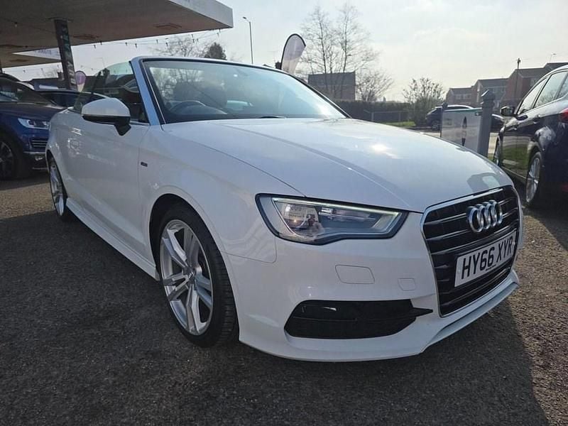 Used Audi A3 Cabriolet S-Line 2016 White Cabriolet