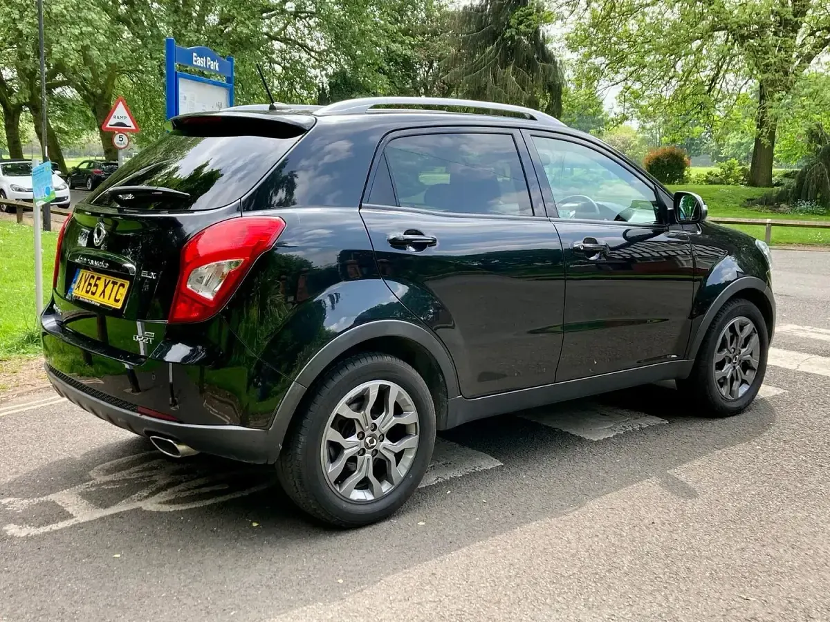 Used SsangYong Korando 178 HP (130 kW) 2015 Black SUV