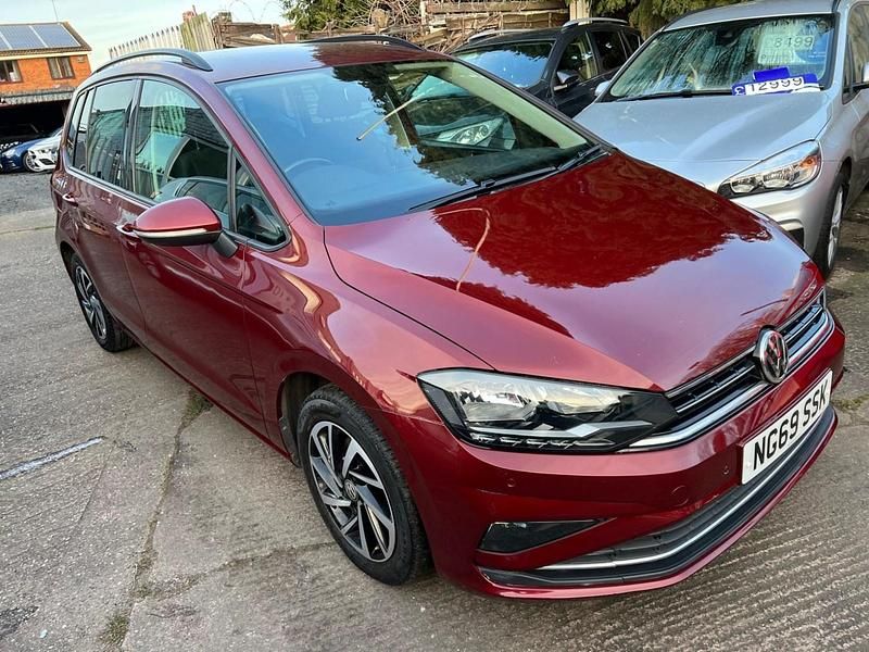 Used VW Golf Sportsvan Match 2019 Red MPV