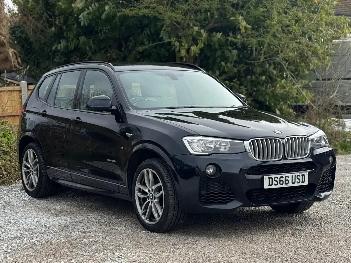 Used BMW X3 M Sport 308 HP (226 kW) 2016 Black SUV