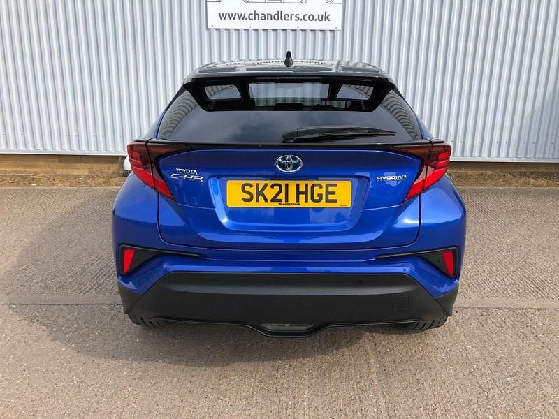 Used Toyota C-HR 122 HP (89 kW) 2021 Blue SUV