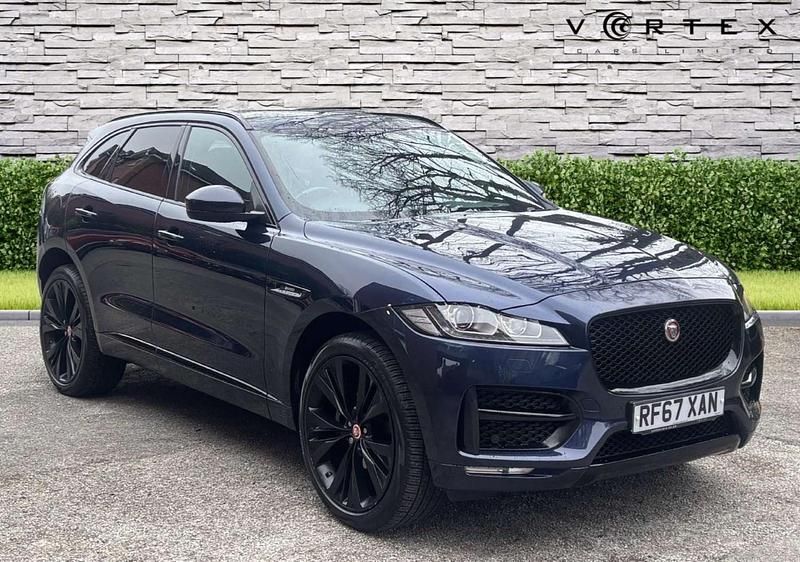 Used Jaguar F-Pace R-Sport 180 HP (132 kW) 2017 Blue SUV