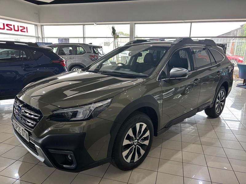 Green New 2025 Subaru Outback SUV | £41,290 - Image 1/4