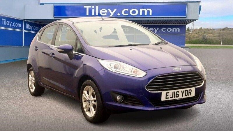 Blue Used 2016 Ford Fiesta Zetec Hatchback | £5,490 (Fair price) - Image 1/2