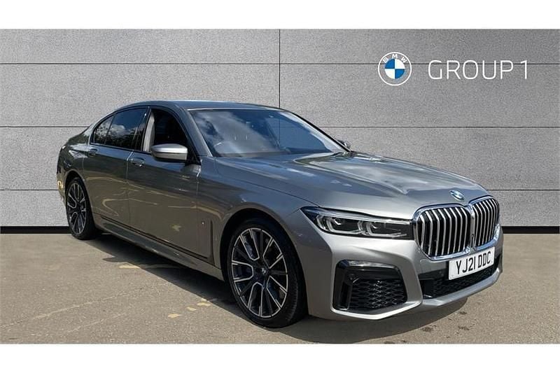 Donington grey Used 2021 BMW 745e M Sport Sedan | £34,991 (Fair price) - Image 1/4