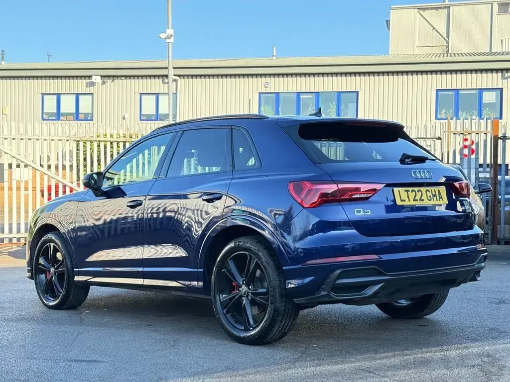 Used Audi Q3 S-Line 190 HP (139 kW) 2022 Blue SUV