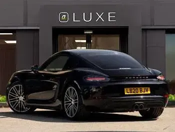Used Porsche 718 Cayman 300 HP (220 kW) 2020 Black Coupe