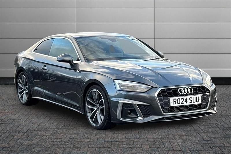 Used Audi A5 S-Line 150 HP (110 kW) 2024 Daytona grey Coupe