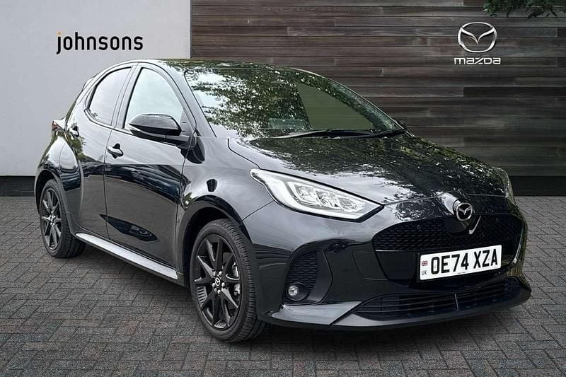 Black Used 2024 Mazda 2 Homura-Line Hatchback | £20,975 (A bit pricey) - Image 1/4