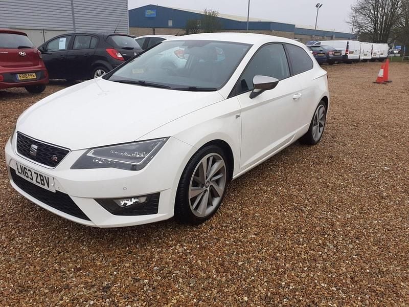 Used Seat Leon FR Sport 2013 White Coupe