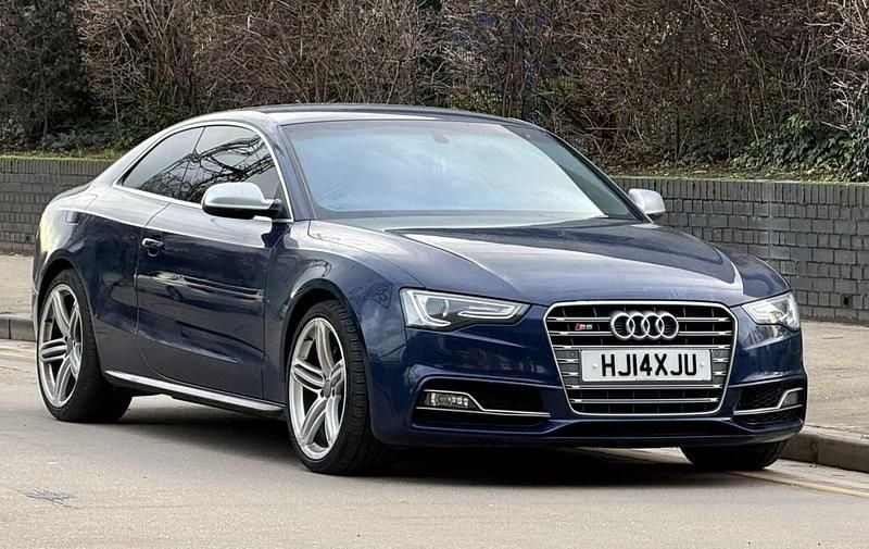 Used Audi S5 Comfort 333 HP (244 kW) 2014 Blue Coupe