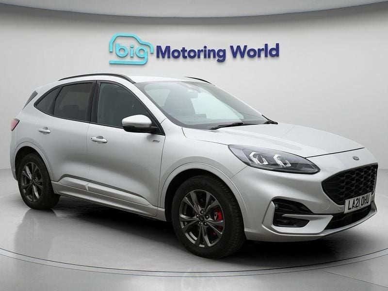Silver Used 2021 Ford Kuga ST-Line SUV | £14,900 (Good price) - Image 1/4