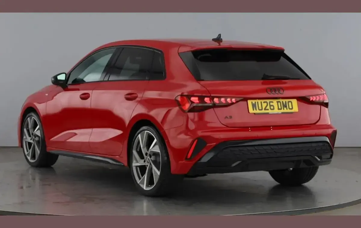 New Audi A3 Black Edition 147 HP (108 kW) 2026 Red Hatchback