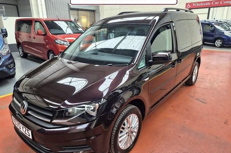 Mauve/purple Used 2020 VW Caddy Maxi Life Life MPV | £18,995 (Fair price) - Image 1/1