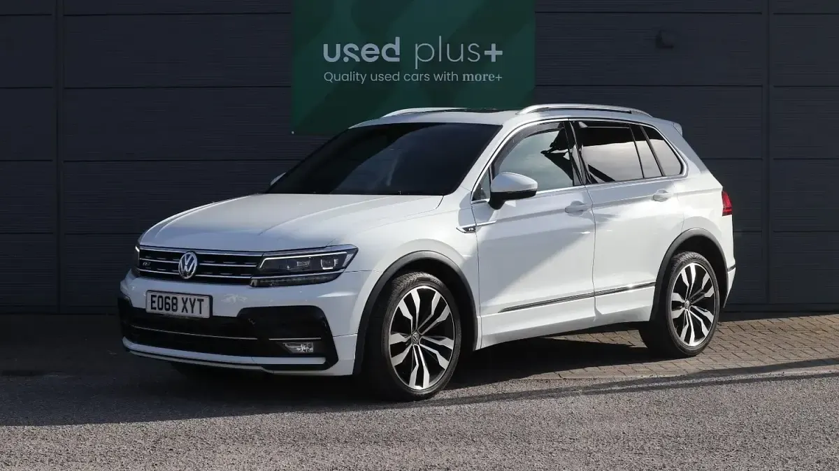 Used VW Tiguan R-line 150 HP (110 kW) 2018 White SUV