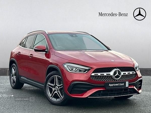Used Mercedes GLA200 AMG line 150 HP (110 kW) 2022 Red SUV