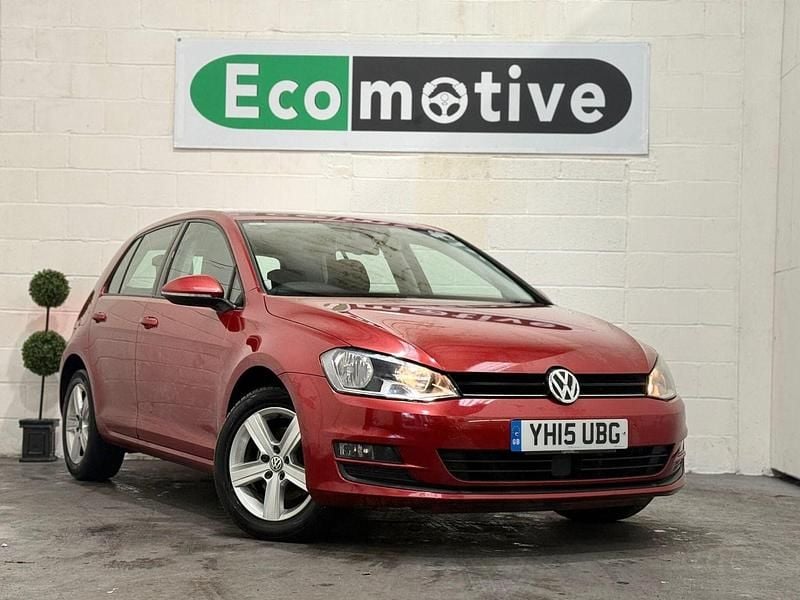 Red Used 2015 VW Golf VII Match Hatchback | £6,495 (Super price) - Image 1/4