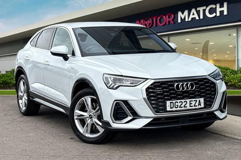 Used Audi Q3 Sportback S-Line 150 HP (110 kW) 2022 White SUV