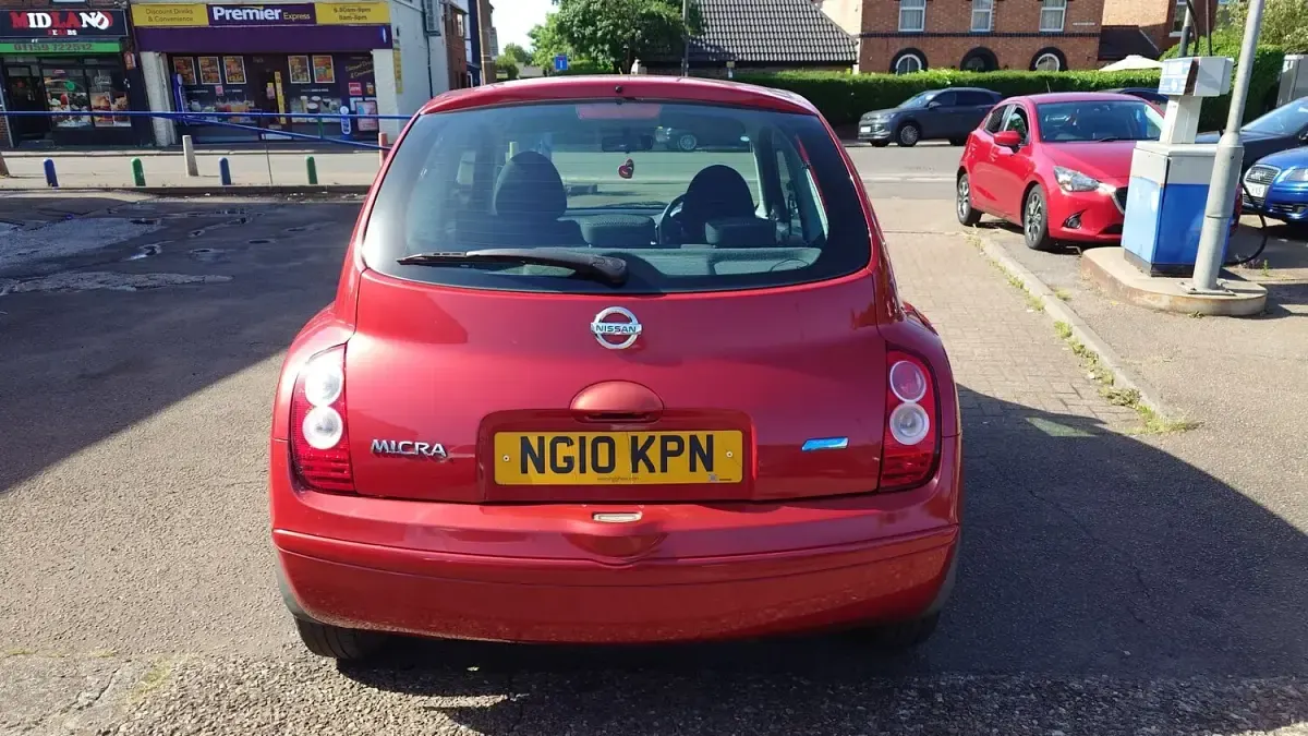 Used Nissan Micra Visia 2010 Red Hatchback
