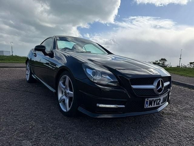 Used Mercedes SLK200 AMG 184 HP (135 kW) 2012 Black Cabriolet
