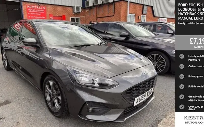 Used Ford Focus ST-Line 125 HP (91 kW) 2018 Hatchback