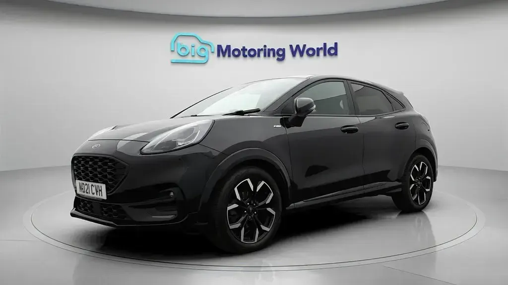 Used Ford Puma ST-Line X 125 HP (91 kW) 2021 Black SUV