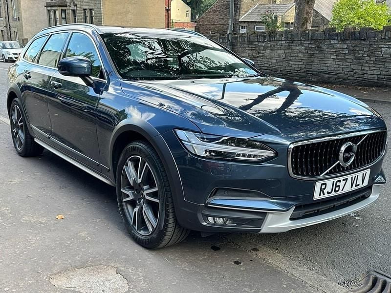 Blue Used 2017 Volvo V90 CC Pro Estate | £13,495 (Expensive) - Image 1/4