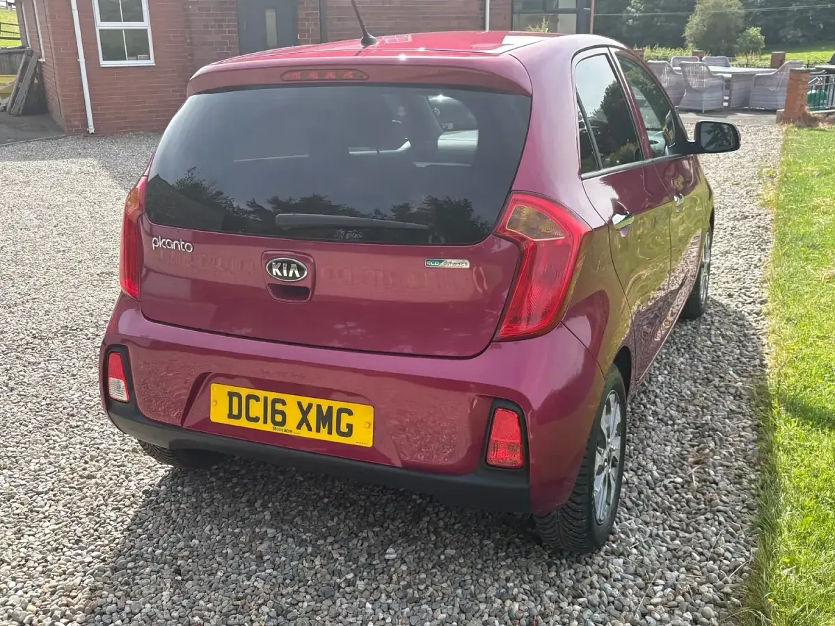 Used Kia Picanto 84 HP (61 kW) 2016 Pink Hatchback
