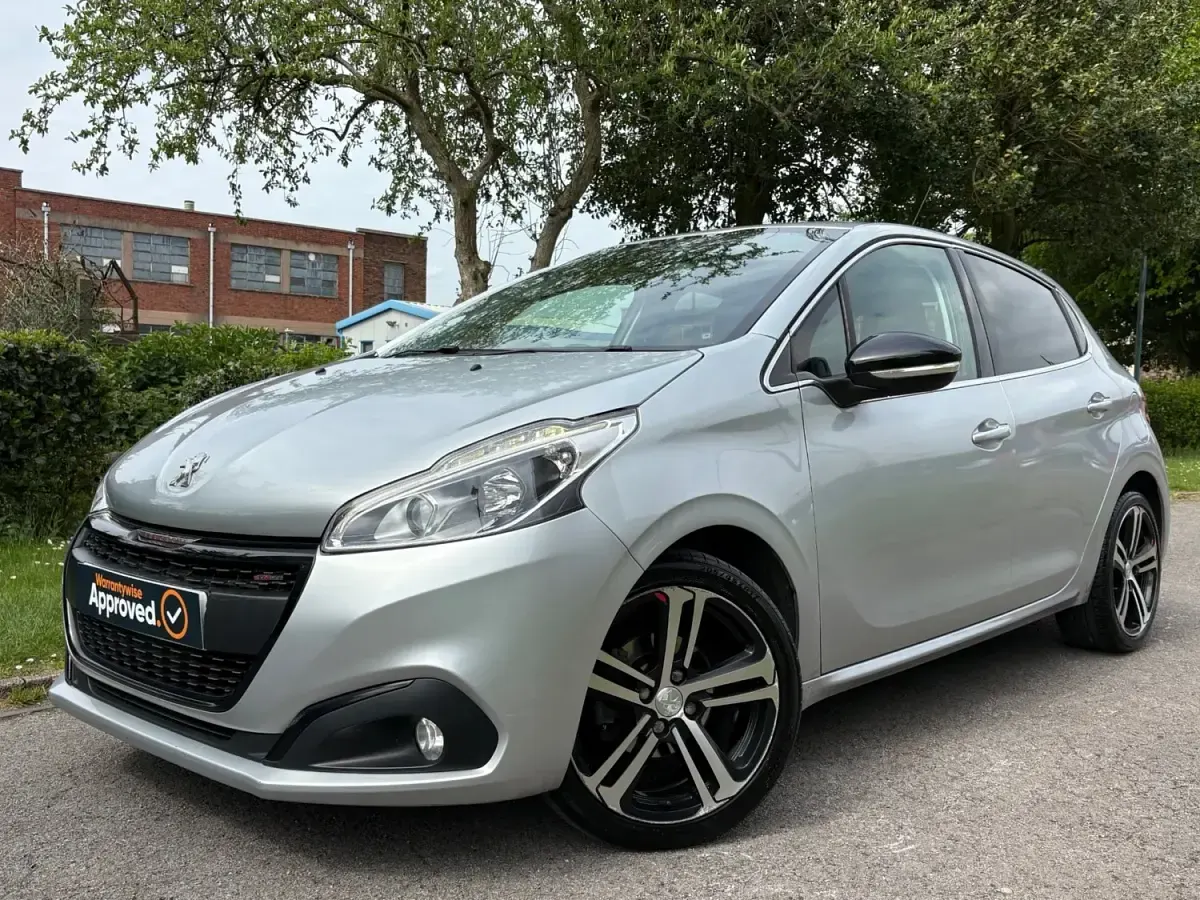 Gebraucht Peugeot 208 GT-line 2018 Silber Kleinwagen