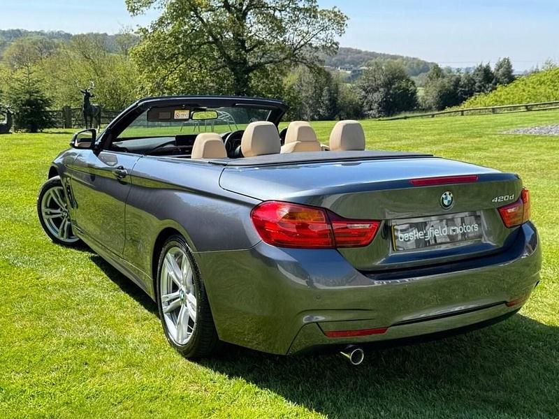 Used BMW 420 M Sport 184 HP (135 kW) 2014 Grey Cabriolet