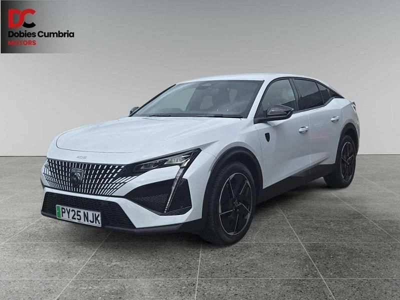 New Peugeot e-408 GTi 152 kW (207 HP) 2025 White SUV