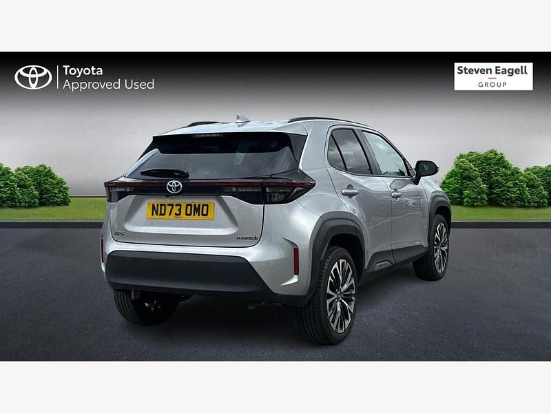 Used Toyota Yaris Hybrid 2023 Silver Hatchback