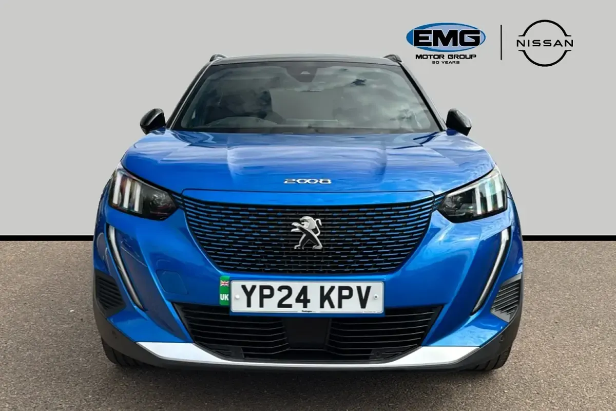Used Peugeot e-2008 Premium 100 kW (136 HP) 2024 Blue SUV