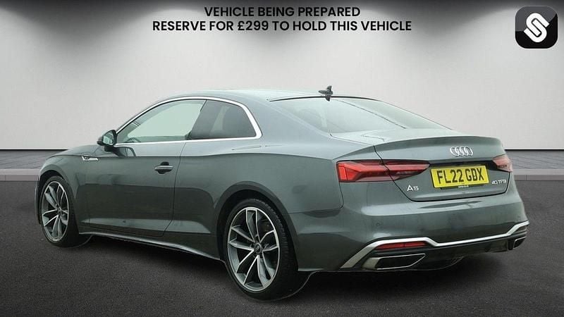 Used Audi A5 S-Line 204 HP (150 kW) 2022 Daytona gray pearl effect/daytona gray pearl effec Coupe