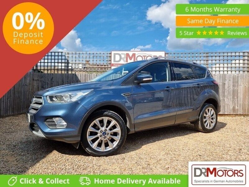 Blue Used 2019 Ford Kuga Titanium SUV | £9,840 (Fair price) - Image 1/4