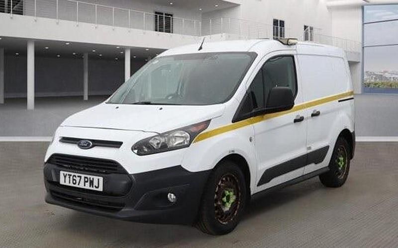 Gebraucht Ford Transit Connect 101 PS (74 kW) 2017 Weiß Van / Kleinbus